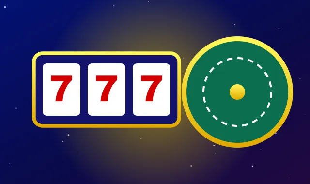 Pokies and table games at Wonaco Casino: 777 reels next to a roulette wheel