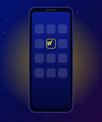 Adding Wonaco to your home screen: the W icon among other app icons Adding Wonaco to your home screen: the W icon among other app icons